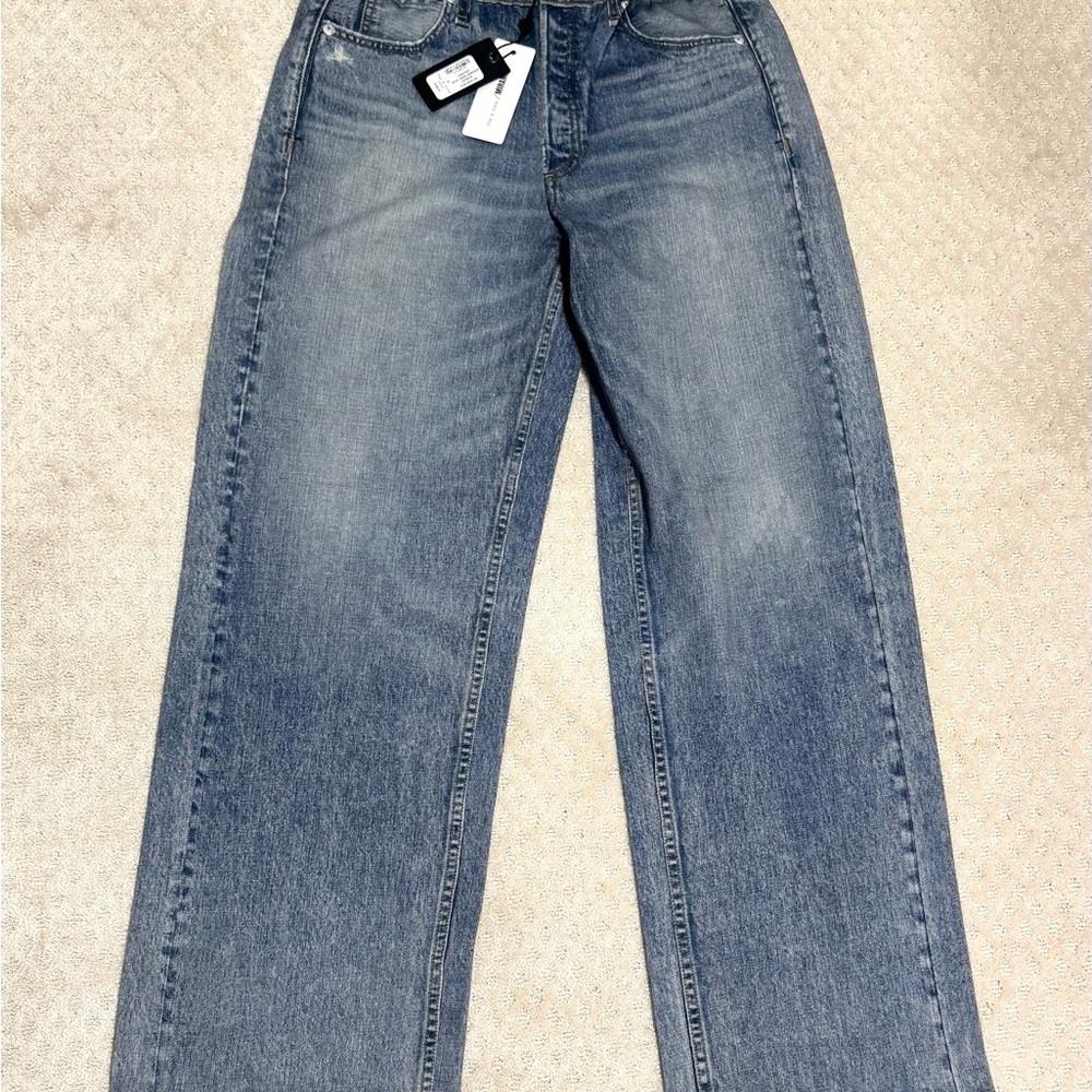NWT Rag & Bone Miramar Wide-Leg Pants Size: M Color: Scarlet - Picture 5 of 7